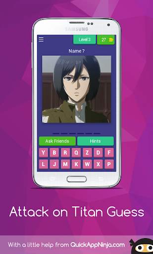 Attack on Titan Guess screenshot 4