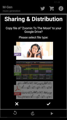 M-Gen: Automated Music Generator screenshot 3
