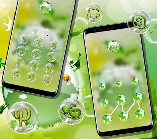 Green Earth Launcher Theme screenshot 3