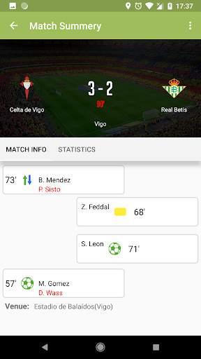 Football Live Scores screenshot 5