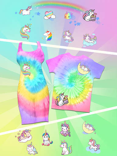 Unicorn Tie Dye – Tie Dye Your Summer screenshot 4