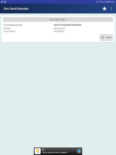 SIM Serial Number screenshot 4