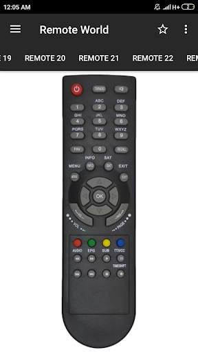 DD Free Dish Remote Control (36 in 1) screenshot 5