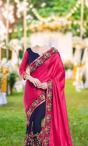 Women Saree Photo screenshot 7