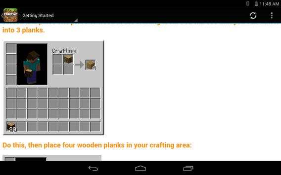 Crafting Table For Minecraft screenshot 4