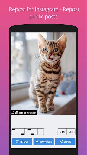 Kit for Instagram - Repost and Big Profile Photo screenshot 2