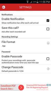 Call recorder screenshot 5