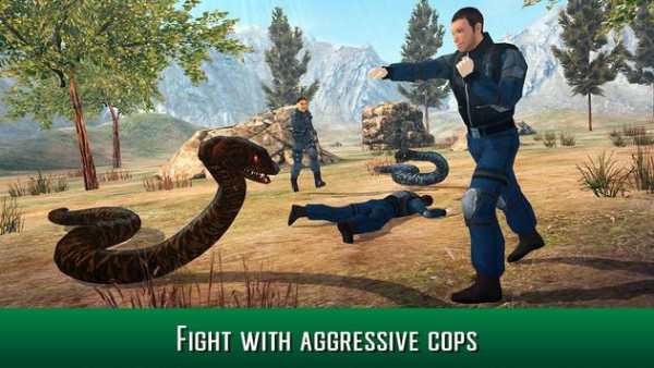 Angry Anaconda City Hunt 3D screenshot 3