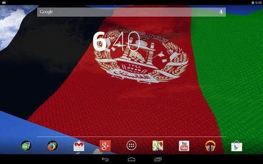 Afghanistan Flag 3 تصوير الشاشة