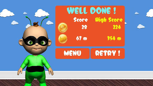Baby Hero 3D - Super Babsy Kid screenshot 12