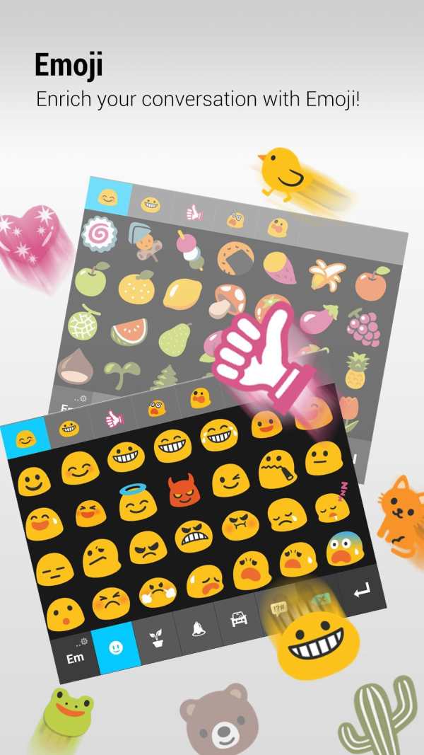 ZenUI Keyboard – Emoji, Theme screenshot 2