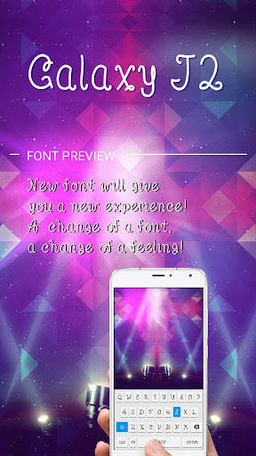 Galaxy J2 Font for FlipFont ,  screenshot 1