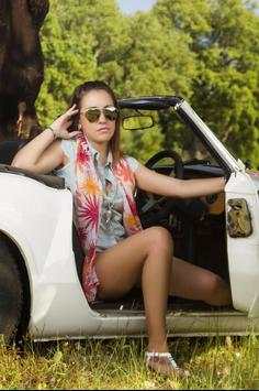 Sexy Car Model Girls Wallpaper screenshot 8