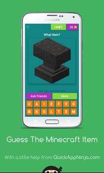 Guess The Minecraft Item screenshot 3