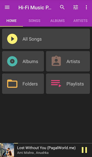 Hi-Fi Music Player- JP screenshot 1