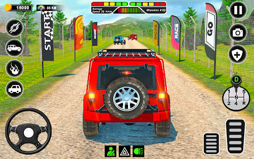 Extreme Jeep Driving Simulator screenshot 2