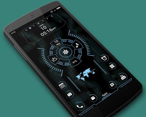 Grace full Launcher - App lock, Hide App, Hi-tech screenshot 9
