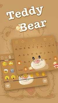 Emoji Keyboard - Teddy Bear screenshot 5