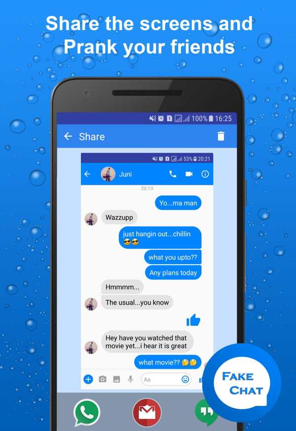 Fakenger - Fake chat messages Prank chat screenshot 8