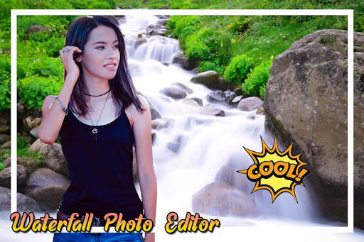 Waterfall Photo Frame : Cut Paste Editor 5 تصوير الشاشة