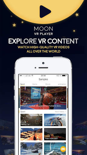 Moon VR Player Pro screenshot 2