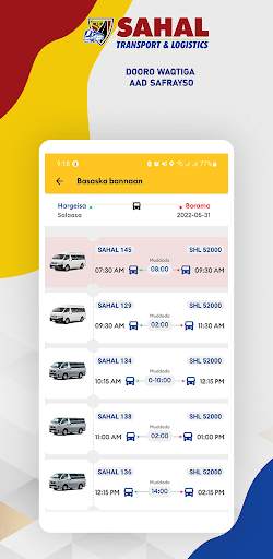 Sahal Transport screenshot 4
