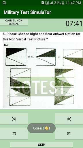Military Test Simulator screenshot 3