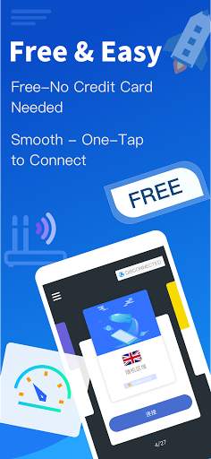 Dolphin Free VPN Lite screenshot 1