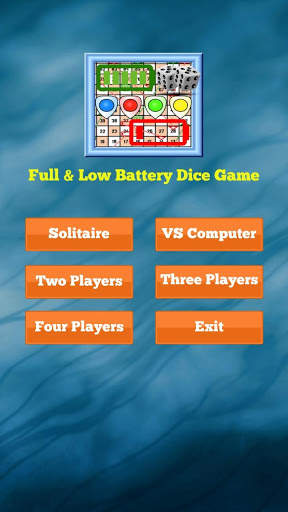 Full & Low Battery Dice Game скриншот 1