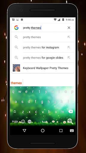 Keyboard Wallpaper Pretty Themes screenshot 2