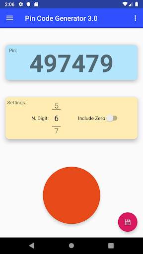 Pin Code Random Generator screenshot 2