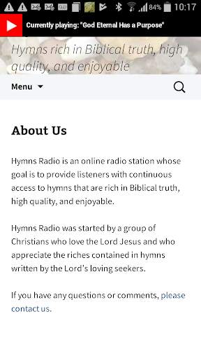 Hymns Radio screenshot 2