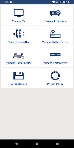 Universal Remote For Yamaha screenshot 1