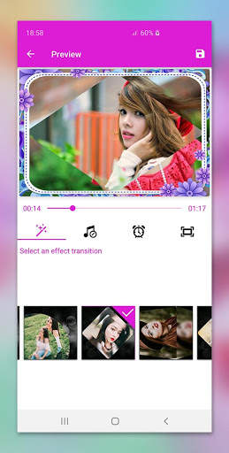 Image to Video with Song : Slideshow screenshot 4