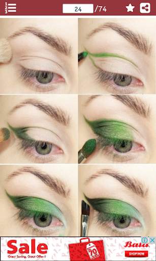 Eye Makeup - Step by Step Tutorials (Offline) 2021 screenshot 5
