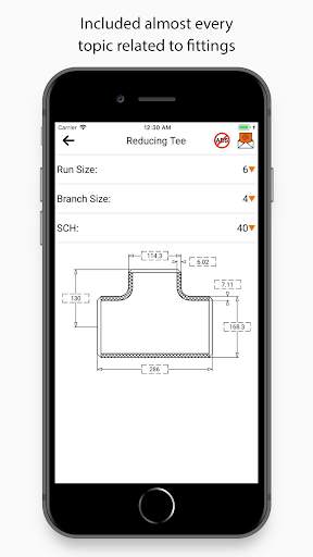 Piping Toolbox: ASME, Flange, Fitting, Valve, Eng screenshot 7
