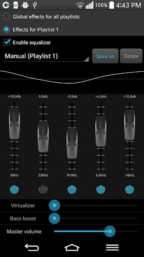 Mosaic Music Player screenshot 5