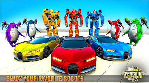 Penguin Robot Car War Game screenshot 5