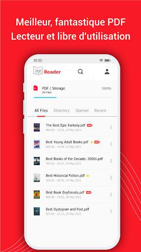 Lecteur PDF, Visionneuse PDF screenshot 1