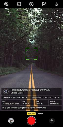 GPS Map Camera Lite screenshot 2