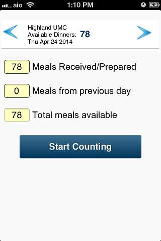 CTS Meal Tracker скриншот 2