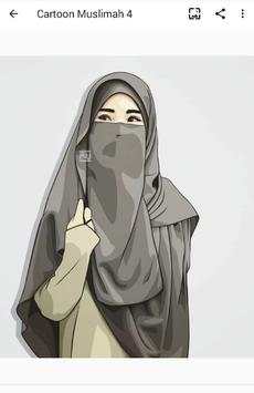 Cartoon Muslimah : Wallpaper and DP 7 تصوير الشاشة
