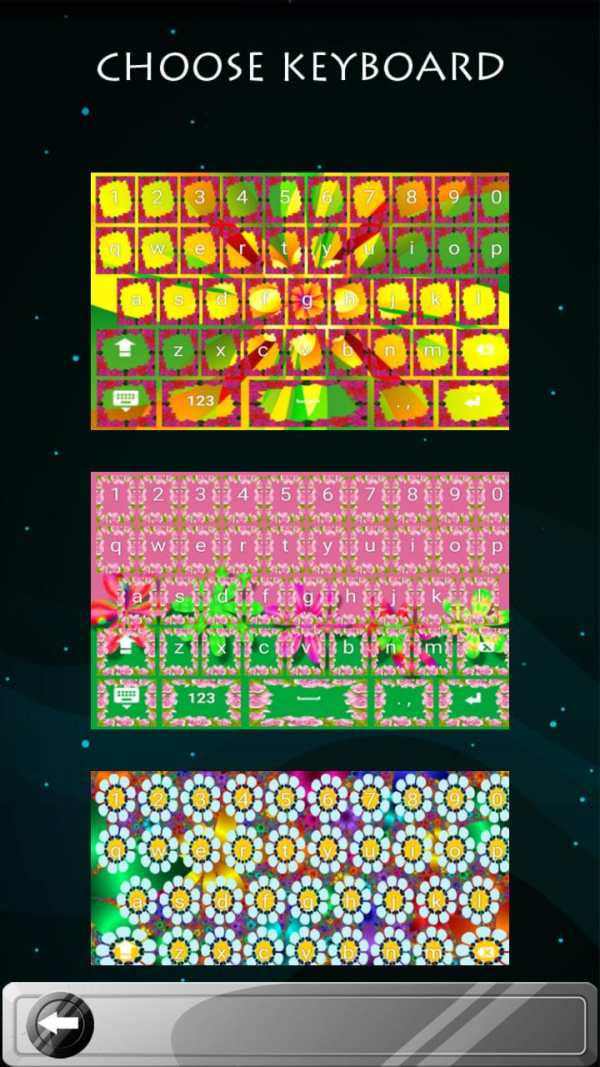 Flower Keyboards screenshot 6