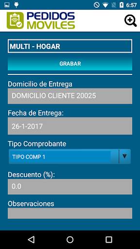 Pedidos Moviles screenshot 6