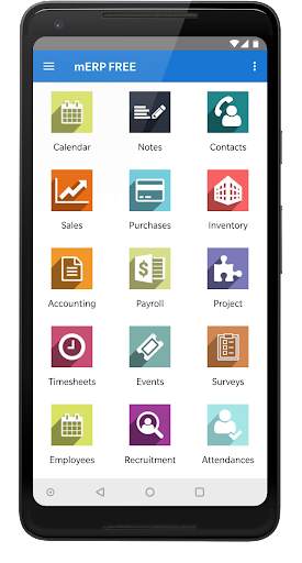 mERP: Odoo mobile app for systems with custom apps screenshot 1