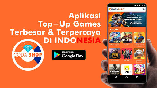 Codashop - Top Up Games & Cara Bayar Coda Shop screenshot 1