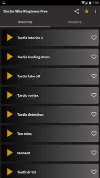 Doctor Who Ringtones Free screenshot 2