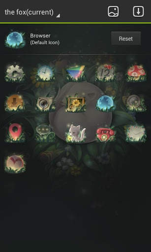 The fox GO Launcher Theme screenshot 4
