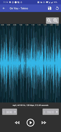 Music Editor & Voice recorder screenshot 3