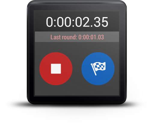 Stopwatch For Wear OS (Android Wear) screenshot 5